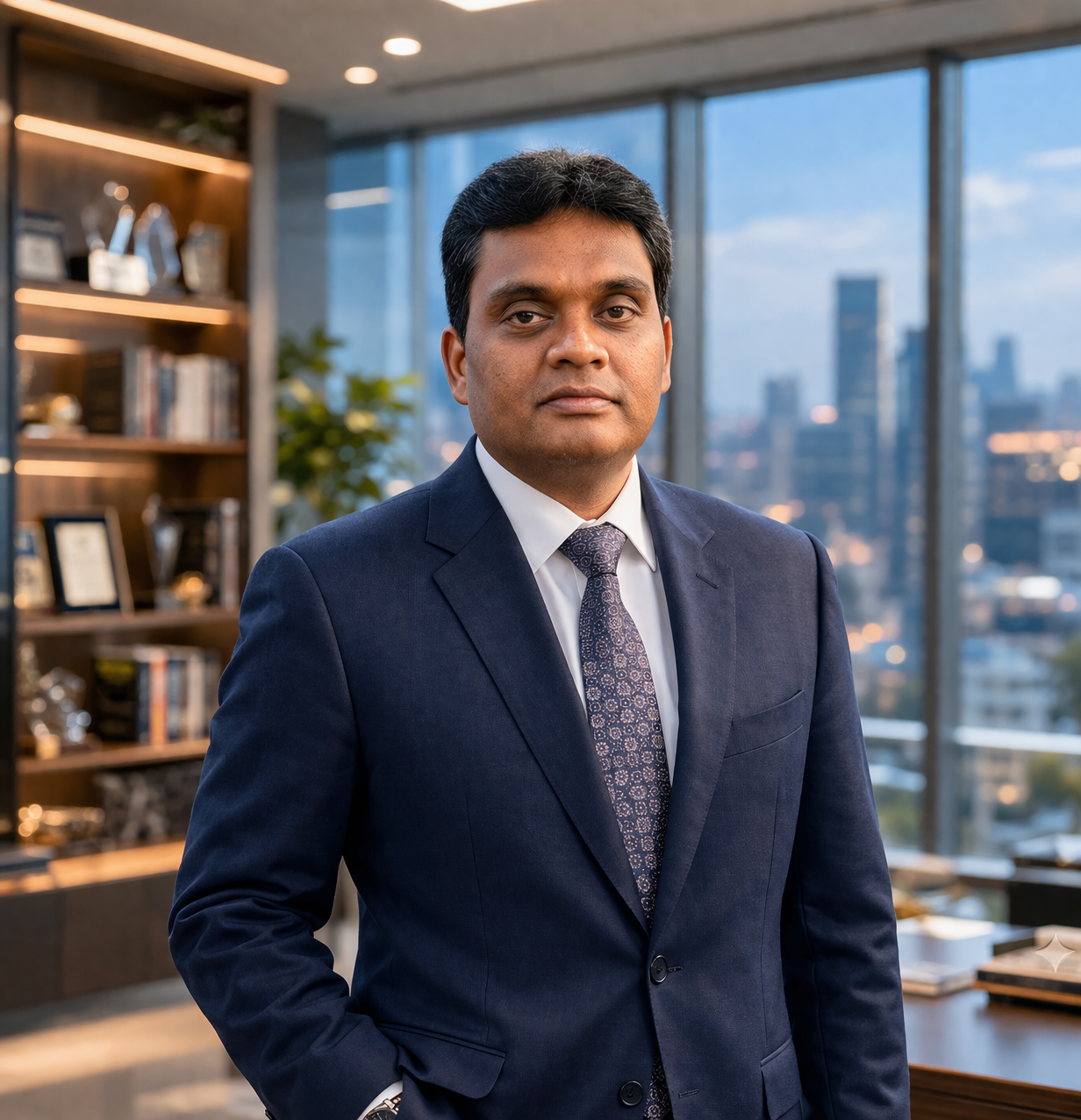 Professional headshot of Stephen Raj, Head of AI at SquareShift Technologies.